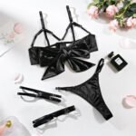 Allure Unveiled Luxury Mesh Erotic Lingerie Set